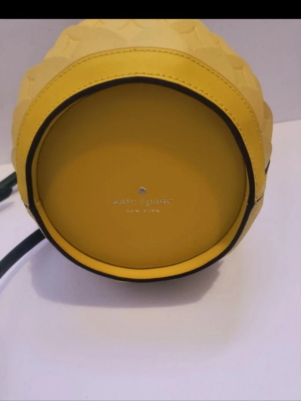 Kate Spade New York Colada 3D Pineapple Novelty Bucket Bag Tropic Crossbody Bag